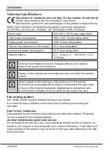 Preview for 9 page of Blomberg LDF42240B User Manual