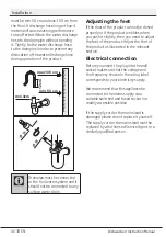 Предварительный просмотр 10 страницы Blomberg LDFS1110W Instruction Manual