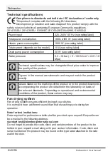 Preview for 9 page of Blomberg LDV42124 User Manual