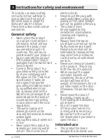 Preview for 4 page of Blomberg LDVN2284 Instruction Manual