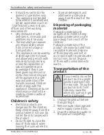 Preview for 5 page of Blomberg LDVN2284 Instruction Manual