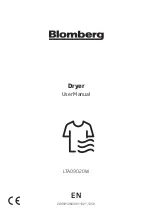 Предварительный просмотр 1 страницы Blomberg LTA09020W User Manual