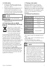 Preview for 7 page of Blomberg LTA09020W User Manual