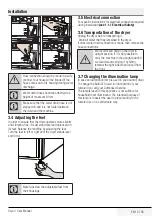 Предварительный просмотр 15 страницы Blomberg LTK2802W User Manual