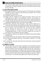 Preview for 3 page of Blomberg LWF184420 User Manual