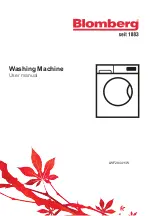 Preview for 1 page of Blomberg LWF284411W User Manual