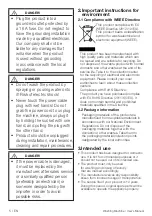 Preview for 5 page of Blomberg LWF284411W User Manual