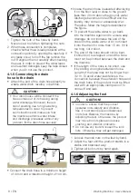 Preview for 8 page of Blomberg LWF284411W User Manual