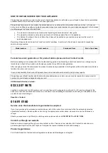 Preview for 28 page of Blomberg LWF284411W User Manual