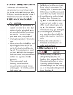 Preview for 2 page of Blomberg LWF28442G User Manual