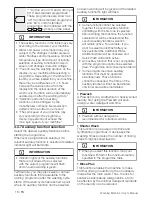 Preview for 16 page of Blomberg LWF28442G User Manual