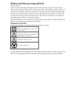 Preview for 2 page of Blomberg LWF29441W User Manual