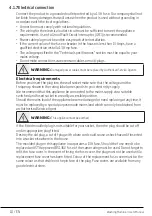 Preview for 10 page of Blomberg LWF4114421W User Manual