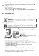 Preview for 13 page of Blomberg LWF4114421W User Manual