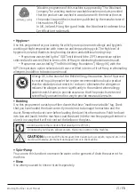 Preview for 21 page of Blomberg LWF4114421W User Manual