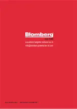 Preview for 44 page of Blomberg LWF4114421W User Manual