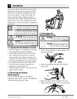 Preview for 11 page of Blomberg LWI842 User Manual