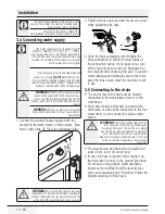 Preview for 12 page of Blomberg LWI842 User Manual