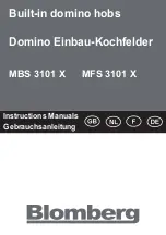 Предварительный просмотр 1 страницы Blomberg MBS 3101 Instruction Manuals