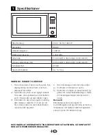 Preview for 4 page of Blomberg MEE 3150 X Owner'S Instruction Manual