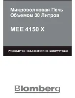 Предварительный просмотр 127 страницы Blomberg MEE 4150 X Owner'S Instruction Manual