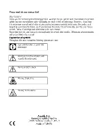 Preview for 2 page of Blomberg MKN-24201 W User Manual