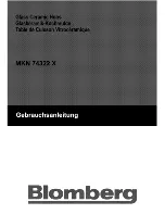 Blomberg MKN 74322 X User Manual preview