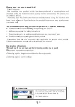 Preview for 2 page of Blomberg SND 9683 A++ User Manual