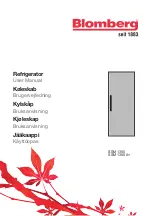 Preview for 1 page of Blomberg SSM 1350 User Manual