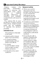 Preview for 5 page of Blomberg SSM 1351 IF A+ Operating Instructions Manual