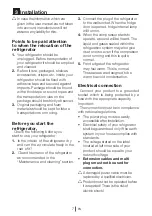 Preview for 9 page of Blomberg SSM 1450 I A++ Operating Instructions Manual