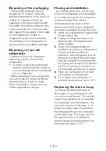 Предварительный просмотр 10 страницы Blomberg SSM 1450 I A++ Operating Instructions Manual