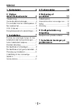 Preview for 20 page of Blomberg SSM 1450 I A++ Operating Instructions Manual