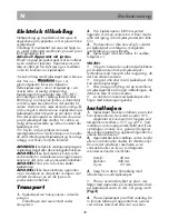 Предварительный просмотр 44 страницы Blomberg SSM 1540 Instruction Manual