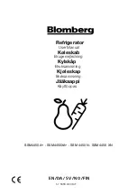 Preview for 1 page of Blomberg SSM 4450 N User Manual