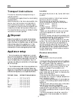 Preview for 17 page of Blomberg SSM 9450 A+ Operating Instructions Manual