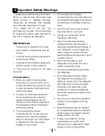 Предварительный просмотр 5 страницы Blomberg SSM 9550 A+ Operating Instructions Manual