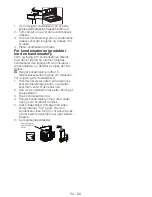 Предварительный просмотр 34 страницы Blomberg TAF 7239 User Manual