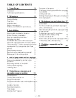 Preview for 3 page of Blomberg TAF 7330 User Manual