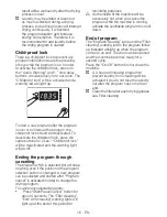 Preview for 17 page of Blomberg TAF 7330 User Manual