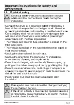 Preview for 5 page of Blomberg TGU490RX0 User Manual