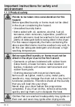 Предварительный просмотр 6 страницы Blomberg TGU490RX0 User Manual