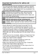 Preview for 7 page of Blomberg TGU490RX0 User Manual