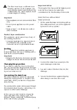 Предварительный просмотр 5 страницы Blomberg TKF 1230 Operating Instructions Manual