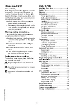 Preview for 2 page of Blomberg TKF 1330 Instruction Manual