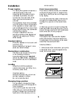 Preview for 6 page of Blomberg TKF 1350 Operating Instructions Manual