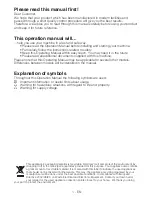 Preview for 2 page of Blomberg TKF 7230 User Manual