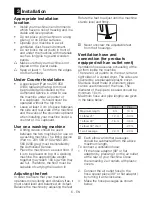 Preview for 7 page of Blomberg TKF 7230 User Manual