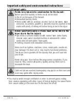 Preview for 6 page of Blomberg TKF 7431 User Manual