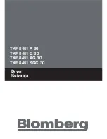 Preview for 1 page of Blomberg TKF 8451 A 30 Manual